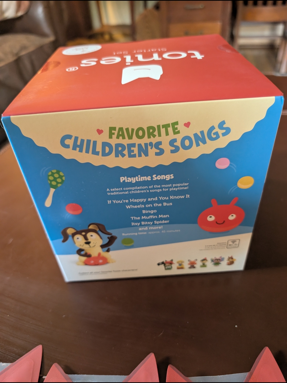 Tonies Starter Set with 4 Playtime Songs Tonie Figures - Red - Picture 5 of 6